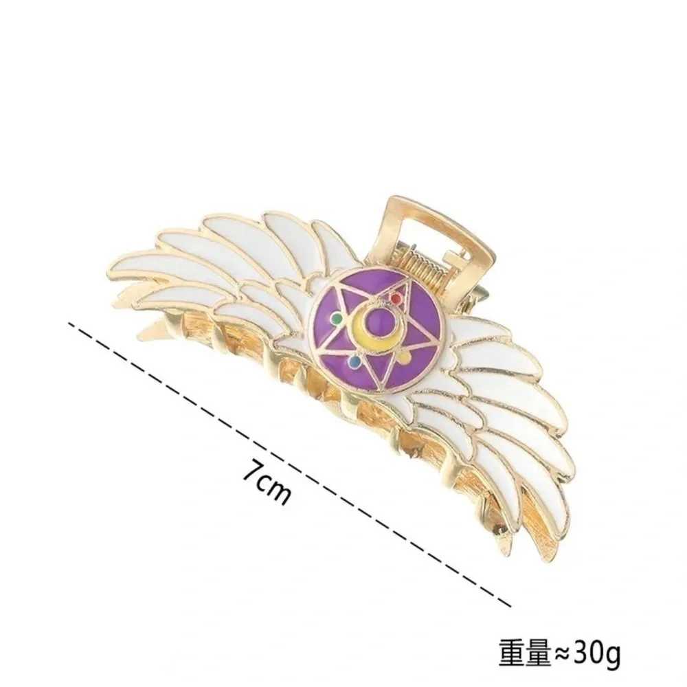 $22 or 3 For $35 Sailor Moon Cosmic Star Hair Clip In Gold Tone